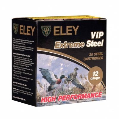 Eley jagtpatroner "Vip Xtreme Steel", 32 gram, kal.12/70