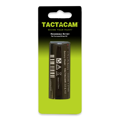 Tactacam genopladeligt batteri